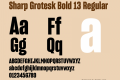 Sharp Grotesk Bold 13