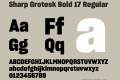 Sharp Grotesk Bold 17