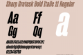 Sharp Grotesk Bold Italic 11