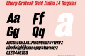 Sharp Grotesk Bold Italic 14