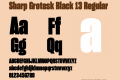 Sharp Grotesk Black 13