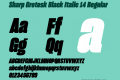 Sharp Grotesk Black Italic 14