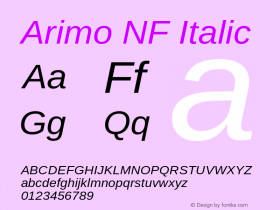 Arimo NF