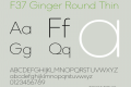 F37 Ginger Round