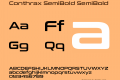 Conthrax SemiBold