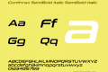Conthrax SemiBold Italic