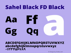 Sahel Black FD