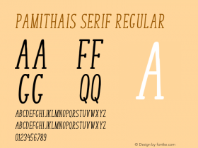 Pamithais Serif