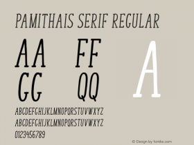 Pamithais Serif