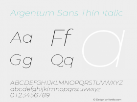 Argentum Sans