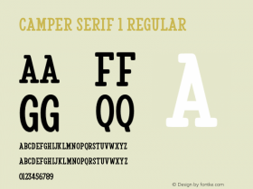 Camper Serif 1