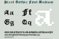 Pixel Gothic Font