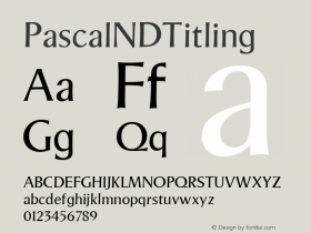 PascalNDTitling