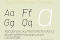 TypoPRO Barlow