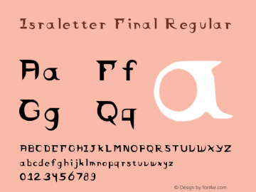 Israletter Final