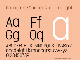 Cocogoose Condensed