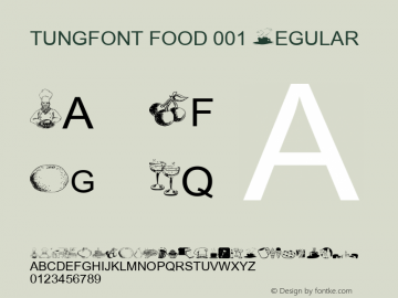 tungfont food 001