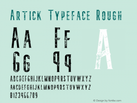 Artick Typeface