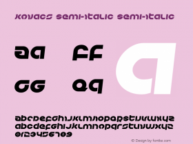 Kovacs Semi-Italic