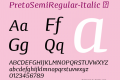 PretoSemiRegular-Italic