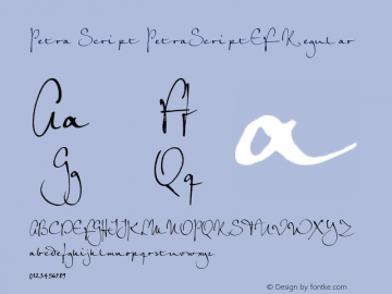 Petra Script