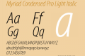 Myriad Condensed Pro