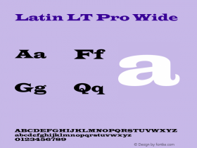 Latin LT Pro