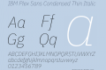 IBM Plex Sans Condensed