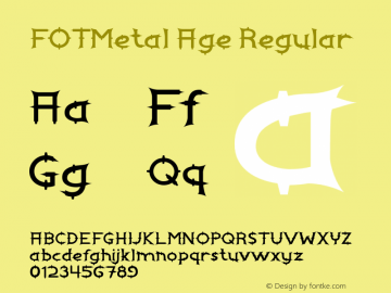 FOTMetal Age