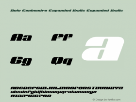 Nolo Contendre Expanded Italic