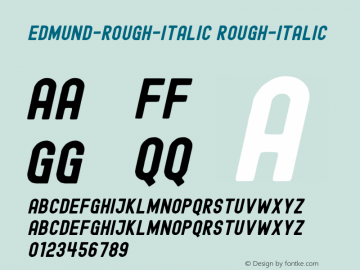 Edmund-Rough-Italic