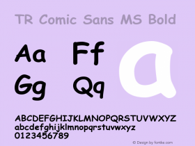 TR Comic Sans MS