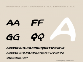 Kangaroo Court Expanded Italic