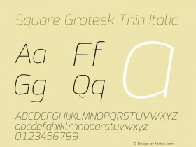 Square Grotesk