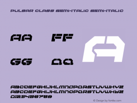 Pulsar Class Semi-Italic