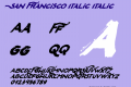 San Francisco Italic