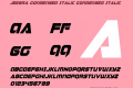 Jeebra Condensed Italic