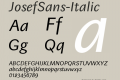 JosefSans-Italic