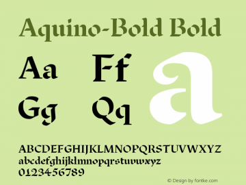 Aquino-Bold