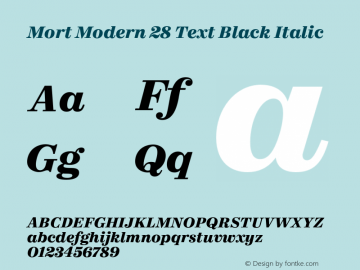 mort modern 22 text regular-Font Family Search-Fontke.com For Mobile