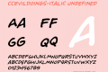 CCEvilDoings-Italic