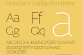 Fedra Sans Display Pro