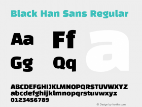 Black Han Sans