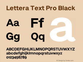 Lettera Text Pro