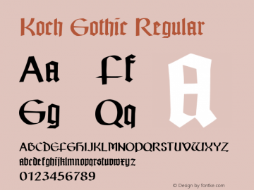 Koch Gothic