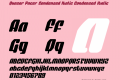 Quasar Pacer Condensed Italic