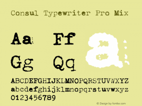 Consul Typewriter Pro