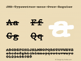 JMH Typewriter mono Over