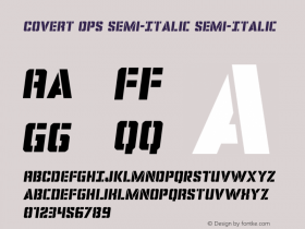 Covert Ops Semi-Italic