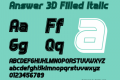 Answer 3D Filled